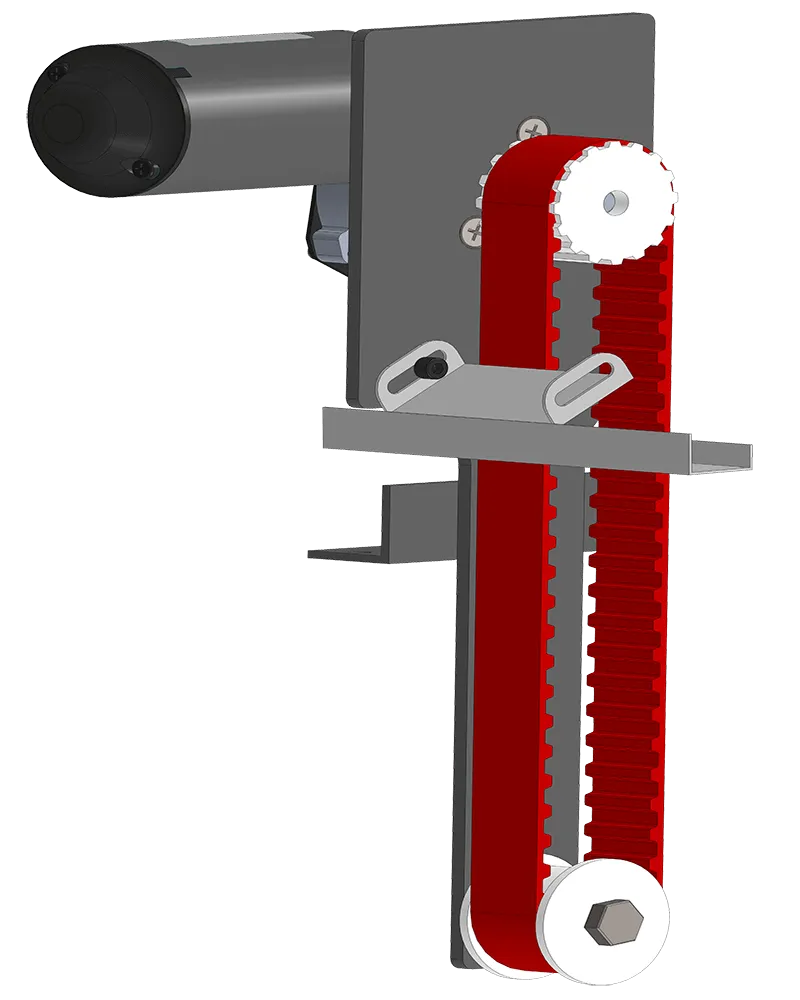 Separador de aceite skimmer TWS-100/25 en 3D