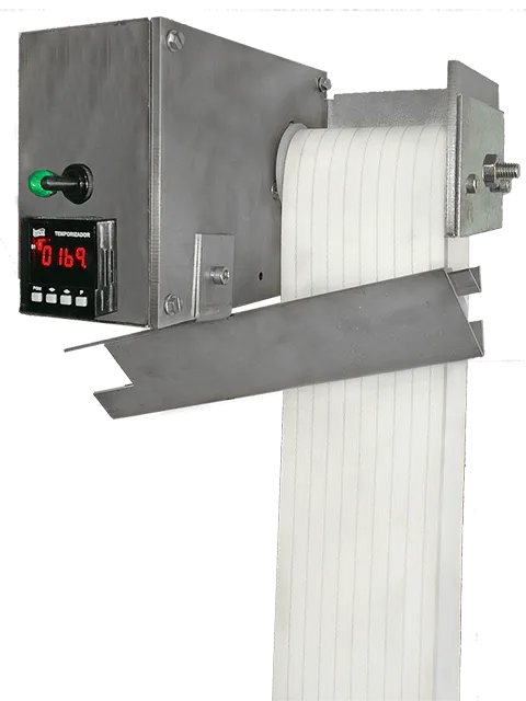 Separador de óleo skimmer TWS-3000i em inox Tecwag em vista de frente